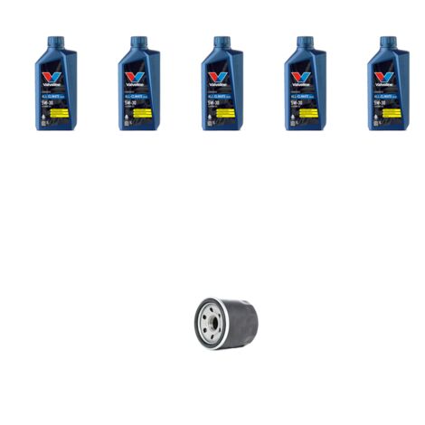 Kit filtro olio e 5L compatibile con Mazda 6 (GG,GY) 2.0 CD 89kw dal 2002 al 2007 (1/3)