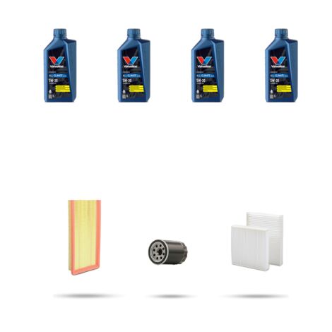 Kit tagliando 3 FILTRI e 4L OLIO compatibile con Citroen C4 Cactus 1.2 Puretech 55kw dal 2014 (1/5)