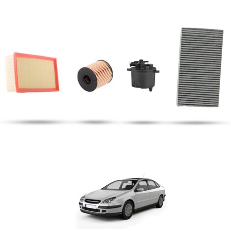 Kit tagliando 4 filtri compatibile con Citroen C5 2.2 hdi 125kw dal 2006 (1/5)