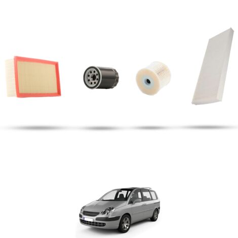 Kit tagliando 4 filtri compatibile con Citroen C8 2.2 HDi 94kw dal 2002 (1/5)