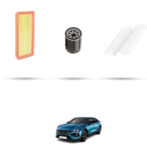 Kit tagliando 3 filtri compatibile con Peugeot 408 II 1.2 PureTech 96kw dal 2022 (1/4)