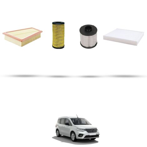 Kit tagliando 4 filtri compatibile con Renault Kangoo III 1.5 Blue dci 85kw Dal 2021 (1/5)