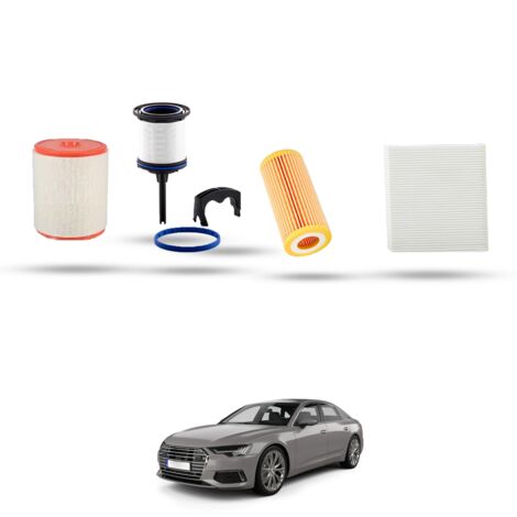 Kit Tagliando 4 filtri compatibile con Audi A6 (C8) 45 TDI e Mild Hybrid 183kw dal 2019 (1/5)