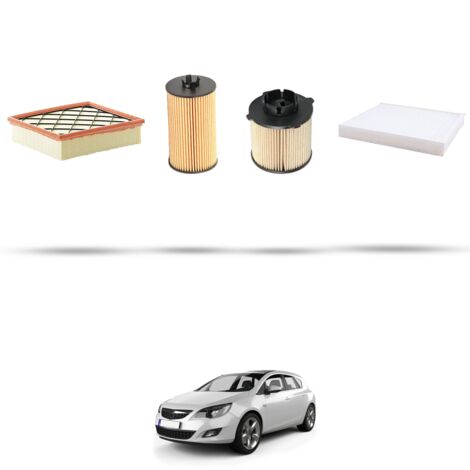 Kit tagliando 4 filtri compatibile con Opel Astra J ,GTC,SW 1.6 CDTI 100kw Dal 2013 (1/5)