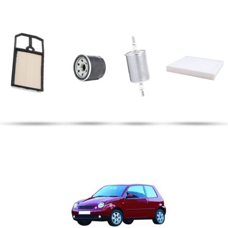 Kit tagliando 4 filtri compatibile con Vw Lupo 1.4 16v 74kw dal 1998 (1/5)