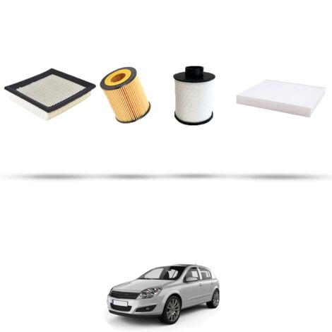 Kit tagliando 4 filtri compatibile con Opel Astra H ,GTC,SW 1.9 CDTI 88kw Dal 2004 (1/5)