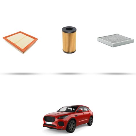 Kit tagliando 3 filtri compatibile con Jaguar E-Pace (X540) 2.0 147kw dal 2018 (1/4)