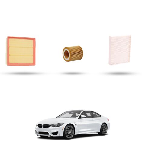 Kit Tagliando 3 filtri compatibile con BMW Serie 4 (F32, F33, F36, F82) 428i 180kw dal 2013 (1/4)