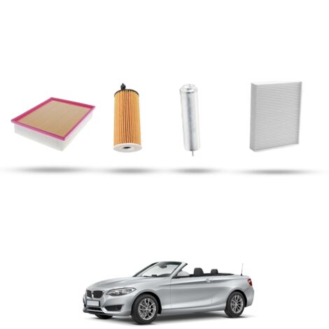 Kit Tagliando 4 filtri compatibile con Bmw Serie 2 (F23,F22,F87) 218d 110kw dal 2015 (1/5)
