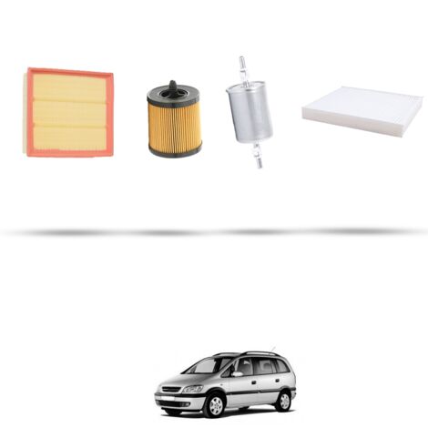 Kit tagliando 4 filtri compatibile con Opel Zafira A 2.2 16v 108kw dal 2000 (1/5)