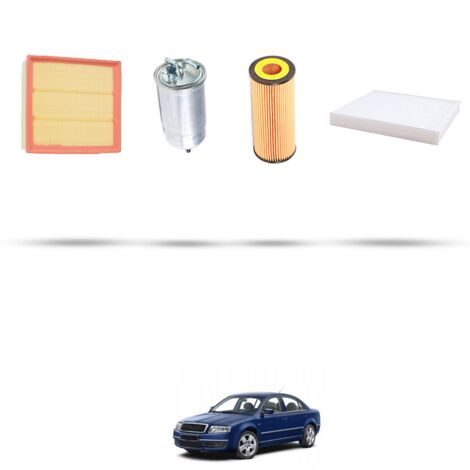 Kit tagliando 4 filtri compatibile con Skoda Superb I (3U) 2.0 TDI 103kw Dal 2005 (1/5)