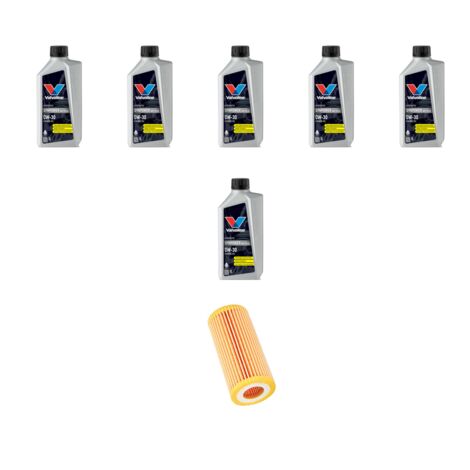 Kit filtro olio e 6L compatibile con Audi A6 (C8) S6 TDI Hybrid 257kw dal 2019 (1/3)