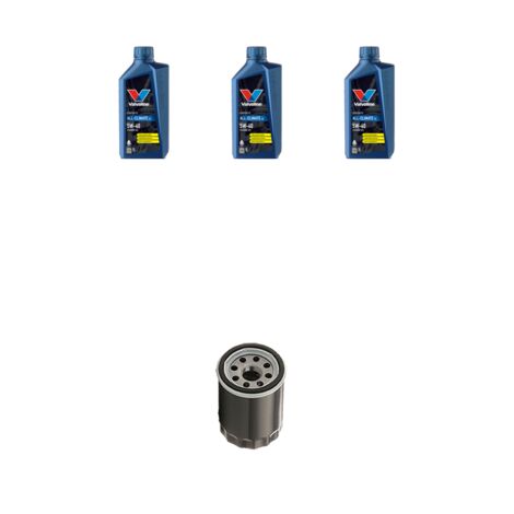 Kit filtro olio e 3L compatibile con Fiat Grande Punto 1.4 8v 57kw dal 2005 (1/3)