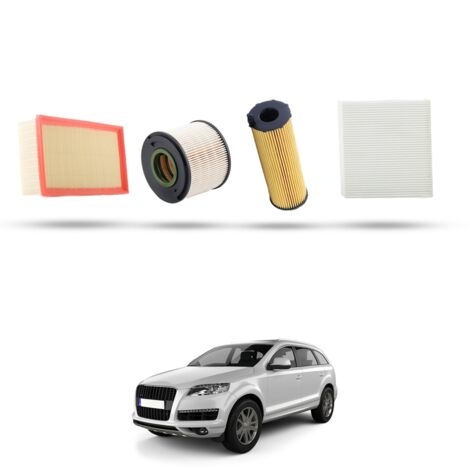 Kit Tagliando 4 filtri compatibile con Audi Q7 (4L) 4.2 tdi 240kw dal 2007 (1/5)