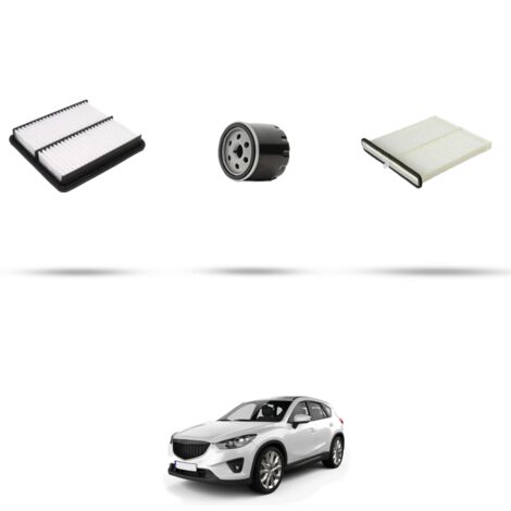 Kit tagliando 3 filtri compatibile con Mazda Cx-5 (KE) 2.0 Skyactiv-G 118kw dal 2012 (1/4)