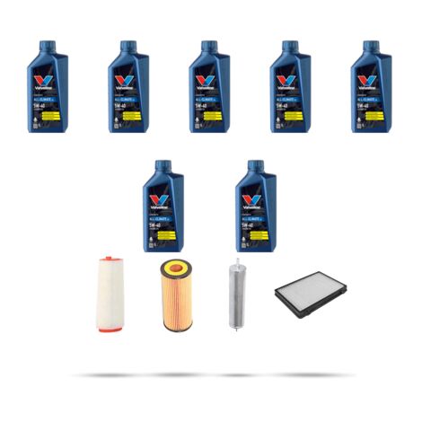 Kit tagliando 4 FILTRI e 7L OLIO compatibile con Land Rover Freelander I (L314) 2.0 TD4 82kw dal 2000 (1/5)