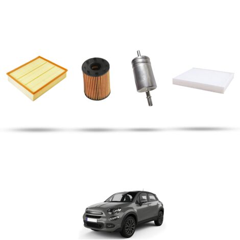 Kit tagliando 3 filtri compatibile con Fiat 500x 1.4 MultiAir 103kw dal 2014 (1/5)