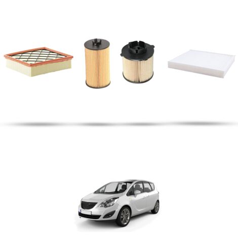 Kit tagliando 4 filtri compatibile con Opel Meriva B 1.6 CDTI 81kw dal 2014 (1/5)