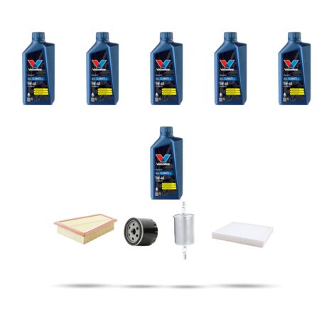 Kit tagliando 4 FILTRI e 6L OLIO compatibile con Renault Megane III 2.0 16V RS 184Kw dal 2009 (1/5)