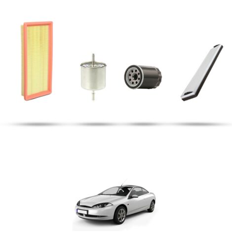 Kit tagliando 4 filtri compatibile con Ford Cougar 2.0i 16v 96kw dal 1999 (1/5)