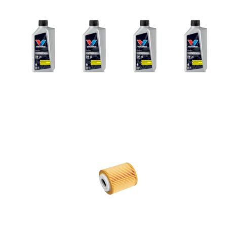 Kit filtro olio e 4L compatibile con Citroen C4 Cactus 1.5 BlueHDi 75kw dal 2018 (1/3)