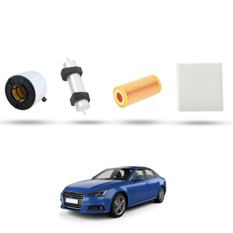 Kit Tagliando 4 filtri compatibile con Audi A4 (B9,8W) 45 tdi F5 170kw dal 2018 (1/5)