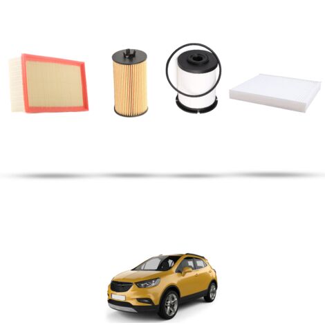 Kit tagliando 4 filtri compatibile con Opel Mokka Mokka X 1.6 CDTI 100kw Dal 2012 (1/5)