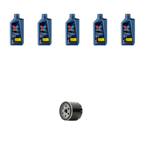 Kit filtro olio e 5L compatibile con Renault Kangoo 1.6 16v 70kw dal 2001 (1/3)