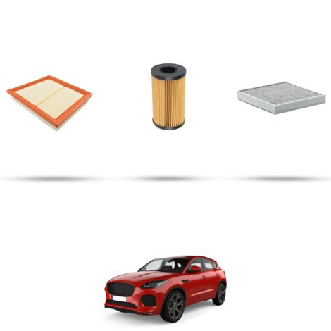 Kit tagliando 3 filtri compatibile con Jaguar E-Pace (X540) 2.0 221kw dal 2017 (1/4)