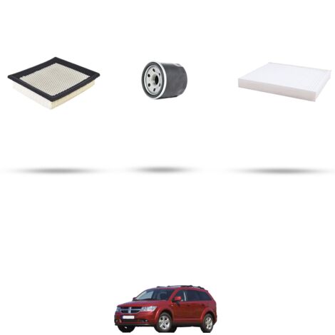 Kit tagliando 3 filtri compatibile con Dodge Journey 2.7 V6 136kw dal 2008 (1/4)