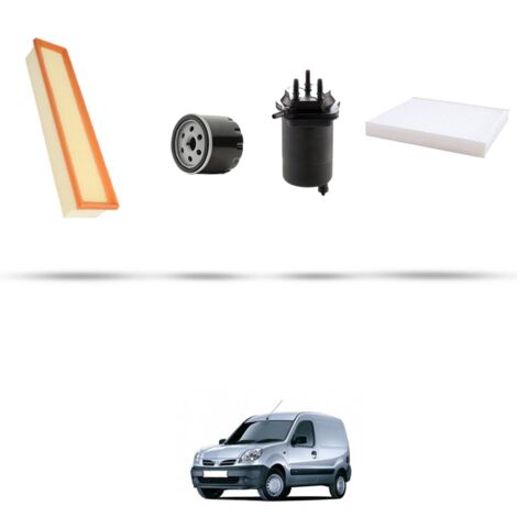 Kit tagliando 4 filtri compatibile con Nissan Kubistar 1.5 dci 42kw Dal 2003 (1/5)