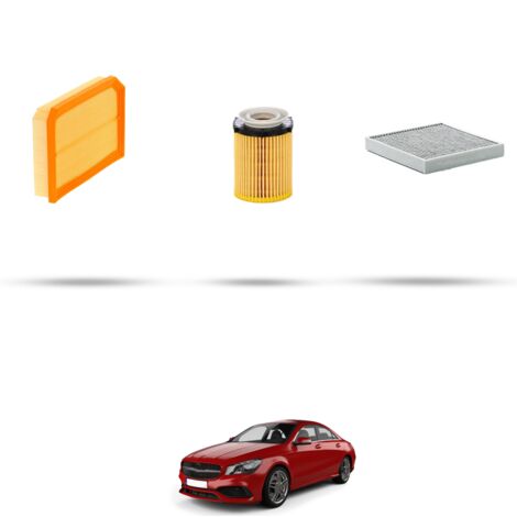 Kit tagliando 3 filtri compatibile con Mercedes CLA (C118-W118-X118) 35 AMG 225kw Dal 2019 (1/4)