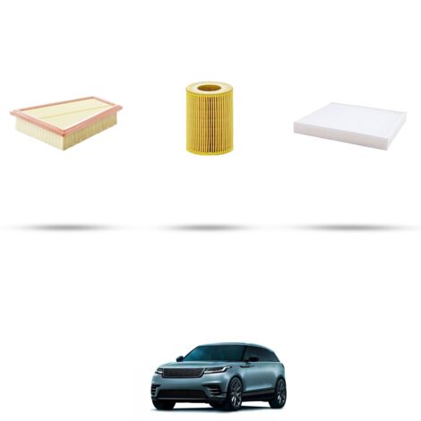 Kit tagliando 3 filtri compatibile con Land Rover Velar (L560) 3.0 D300 221kw dal 2017 (1/4)