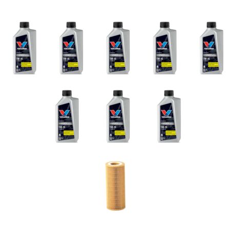 Kit filtro olio e 8L compatibile con Volvo XC60 3.2 AWD 179Kw dal 2009 al 2010 (1/3)