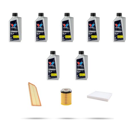 Kit tagliando 3 FILTRI e 7L OLIO compatibile con Mercedes Classe C (W205,S205,C205) 300 183kw Dal 2018 (1/5)