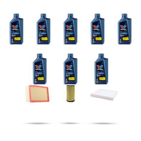 Kit tagliando 3 FILTRI e 8L OLIO compatibile con Renault Talisman 2.0 Blue Dci 147kw Dal 2019 (1/5)