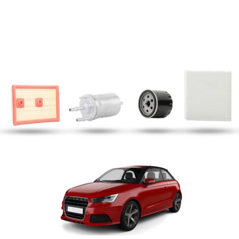Kit Tagliando 4 filtri compatibile con Audi A1 (8X1,8XK) 1.4 tfsi 110kw dal 2014 (1/5)