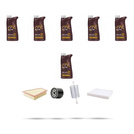 Kit tagliando 4 FILTRI e 6L OLIO compatibile con Renault Clio II 2.0 16v 124kw Dal 2000 (1/5)