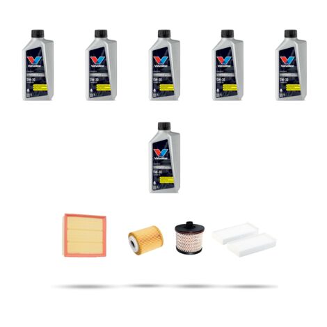 Kit tagliando 4 FILTRI e 6L OLIO compatibile con Citroen Spacetourer 1.5 BlueHDi 75kw dal 2018 (1/5)