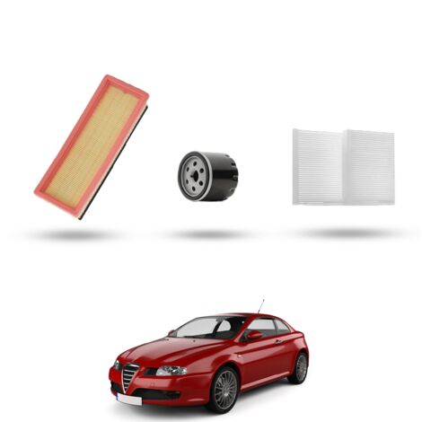 Kit Tagliando 3 filtri compatibile con Alfa Romeo GT 2.0 JTS 16V 121kw dal 2004 al 2010 (1/4)