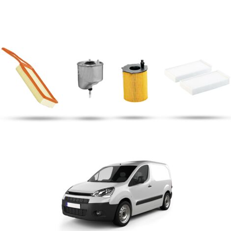 Kit tagliando 4 filtri compatibile con Citroen Berlingo II 1.6 hdi Fap 68kw dal 2010 (1/5)