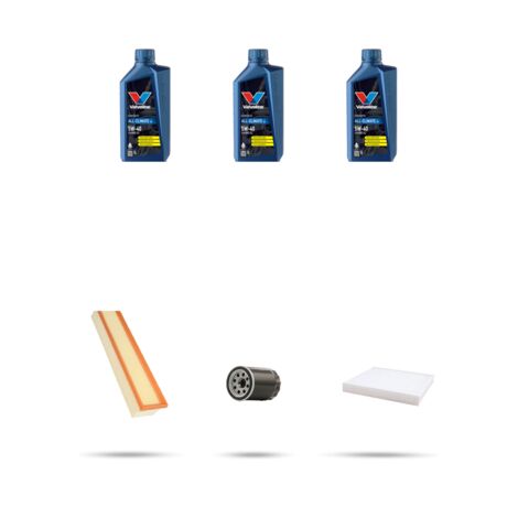 Kit tagliando 3 FILTRI e 3L OLIO compatibile con Fiat Punto Evo 1.2 48kw dal 2009 (1/5)