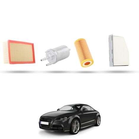 Kit Tagliando 4 filtri compatibile con Audi TT II (8J3) 2.0 tfsi 195kw dal 2008 (1/5)