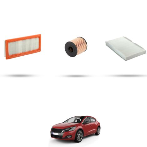 Kit tagliando 3 filtri compatibile con Ds4 1.6 THP 110kw dal 2011 (1/4)