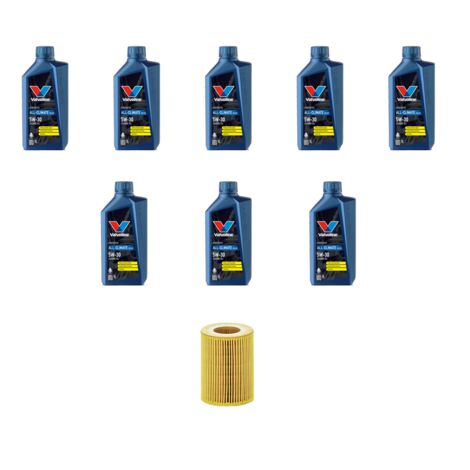 Kit filtro olio e 8L compatibile con Mercedes Classe C (W204,C204,S204) C350 CDI 165kw Dal 2009 al 2014 (1/3)