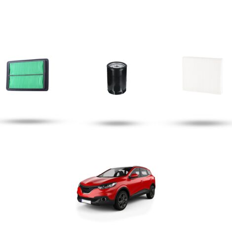 Kit tagliando 3 filtri compatibile con Renault Kadjar (HFE) 1.6 TCe 165 120kw dal 2016 (1/4)