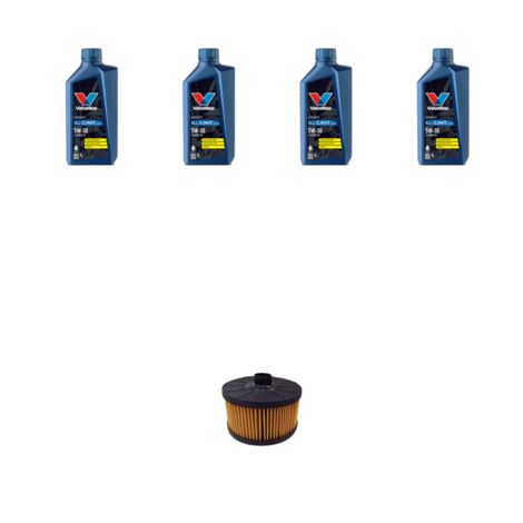 Kit filtro olio e 4L compatibile con Nissan Micra V (K14F) 1.0 Ig-t 68KW Dal 2021 (1/3)