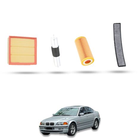 Kit Tagliando 4 filtri compatibile con BMW Serie 3 (E46) 328i 142kw dal 1998 (1/5)