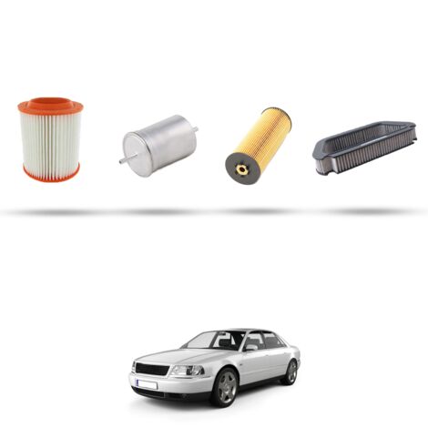 Kit Tagliando 4 filtri compatibile con Audi A8 (4E) 3.7 206kw dal 2002 (1/5)