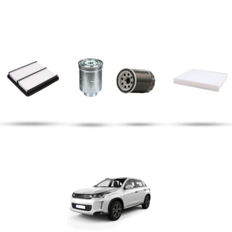 Kit tagliando 4 filtri compatibile con Citroen C4 Aircross 1.8 hdi 150 AWC 103kw dal 2012 (1/5)